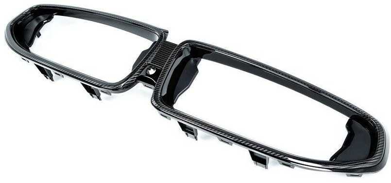 Originalios BMW G42 2 serijos M Performance anglies pluošto grotelės 51719627307
