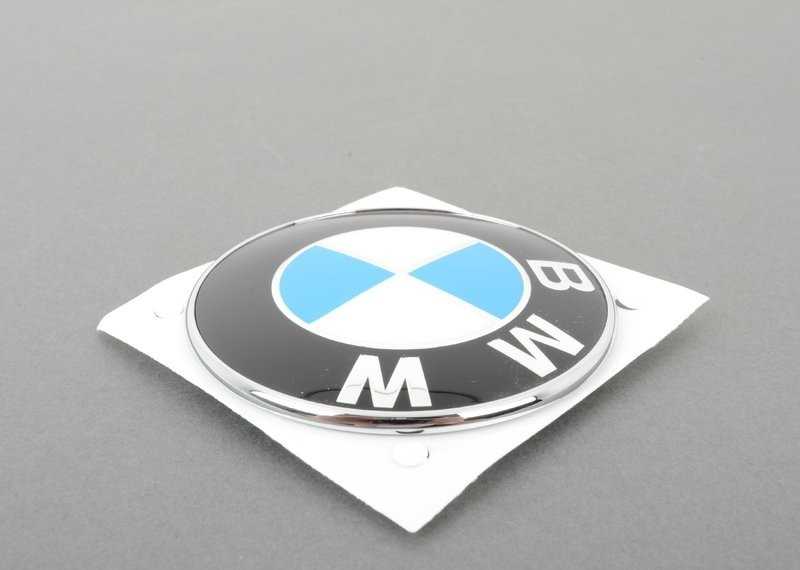 ORIGINALUS Apvalus Galinis Bagažinės/Važiuoklės Dangčio Emblema BMW E36 E53 E65 E66 51141970248