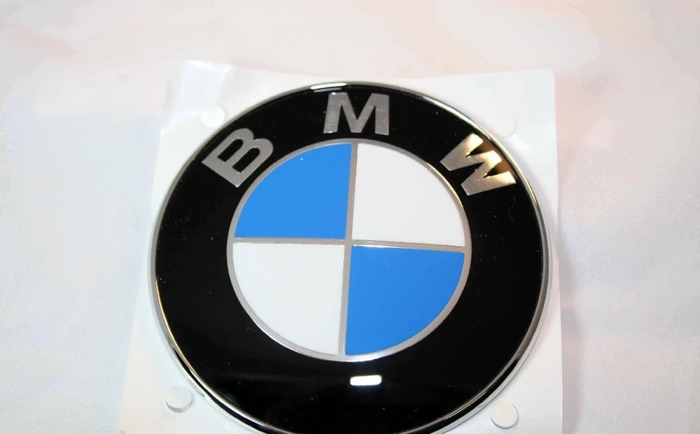 ORIGINALUS Apvalus Galinis Bagažinės/Važiuoklės Dangčio Emblema BMW E36 E53 E65 E66 51141970248