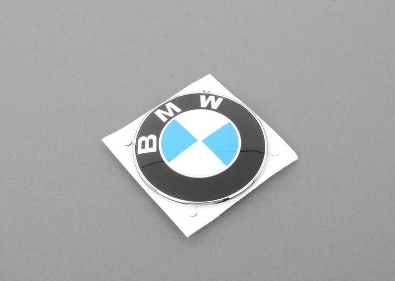 ORIGINALUS Apvalus Galinis Bagažinės/Važiuoklės Dangčio Emblema BMW E36 E53 E65 E66 51141970248