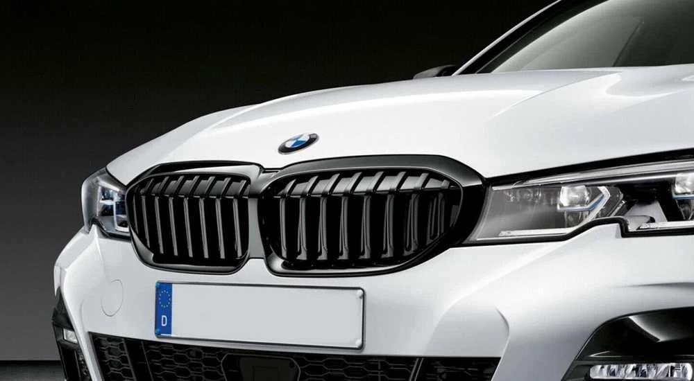 Originalus BMW 3 serijos G20 priekinis centrinis grotelių šešėlinis linija 51138072085