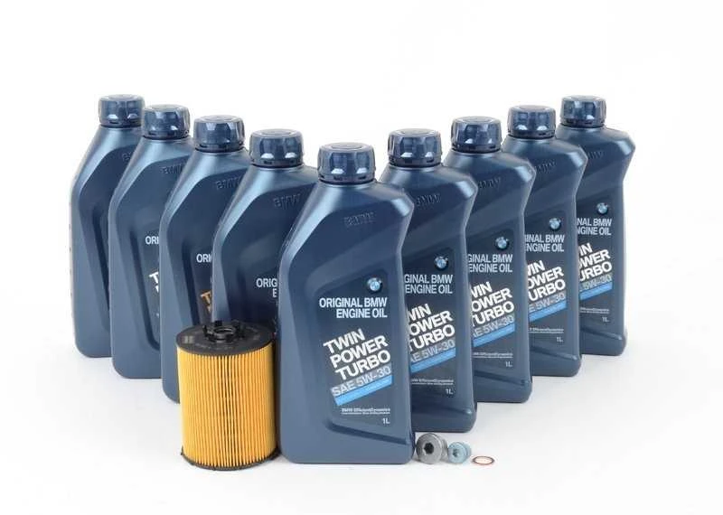 ORIGINALUS BMW 5 6 Serijos E60 E61 E63 E64 E65 Alyvos Filtras Rinkinys OEM 11427542021