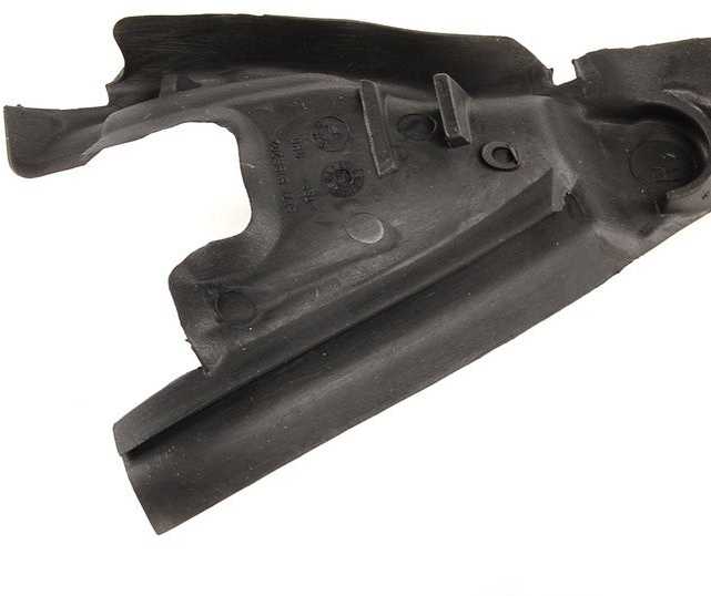 Originalus BMW dangtelis dešinėje E39 520d 520i 523i 2.4 525d 525i 51718193202