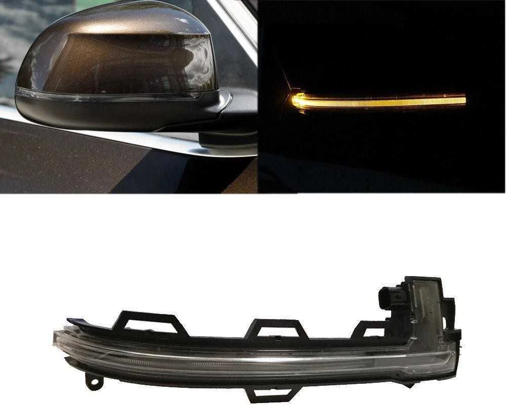 Originalus BMW dešinės pusės veidrodžio papildomas posūkio signalas OEM 63137291218