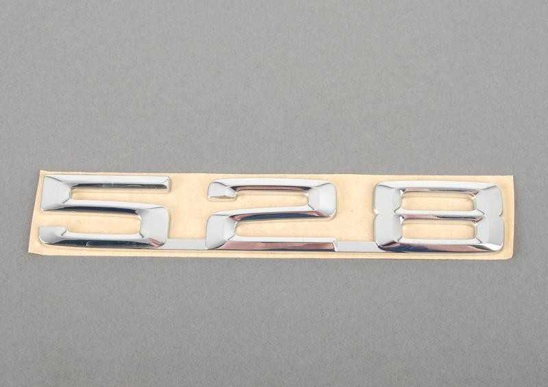 Originalus BMW E28 Galinis Bagažinės Dangtis 528 Emblema Ženklelis Logotipas OEM 51141917919