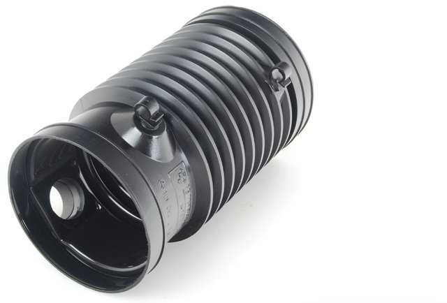 Originalus BMW E32 E34 E38 kuro įpurškimo oro srauto matuoklio manžetė OEM 13711432409
