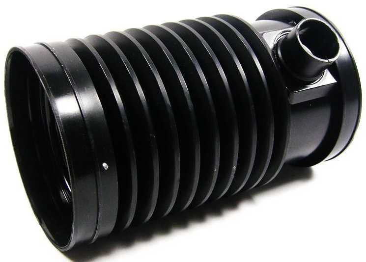 Originalus BMW E32 E34 E38 kuro įpurškimo oro srauto matuoklio manžetė OEM 13711432409