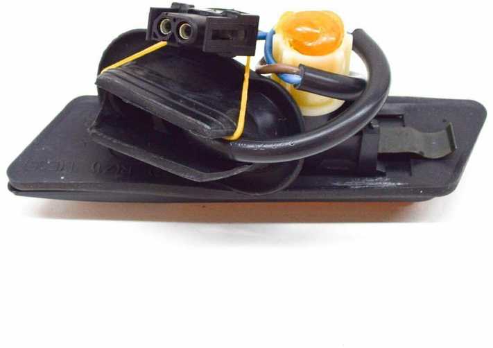 Originalus BMW E32 E34 papildomas posūkio kampinis žibintas kairysis OEM 63131378009