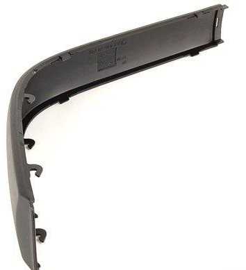Originalus BMW E36 dešinės priekinės bamperio apdailos smūgio juosta 318i 325i 328i 51118146318