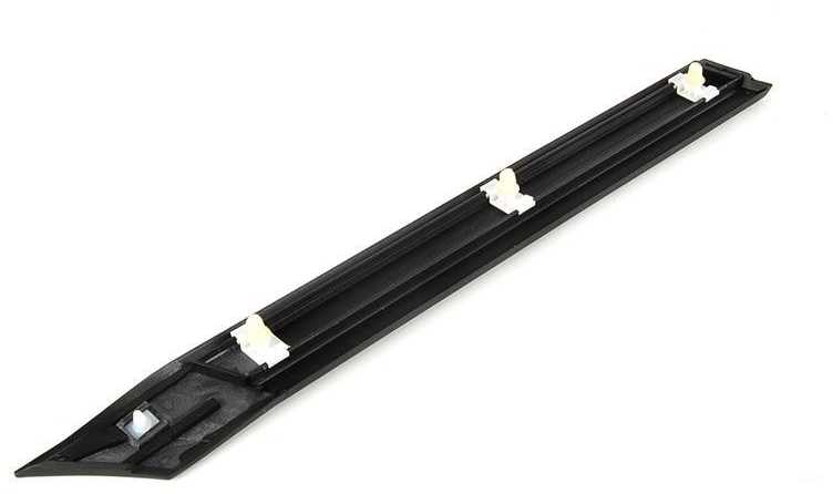 Originalus BMW E36 kabrioletas kupė sparno apdaila kairėje gale OEM 51132233689