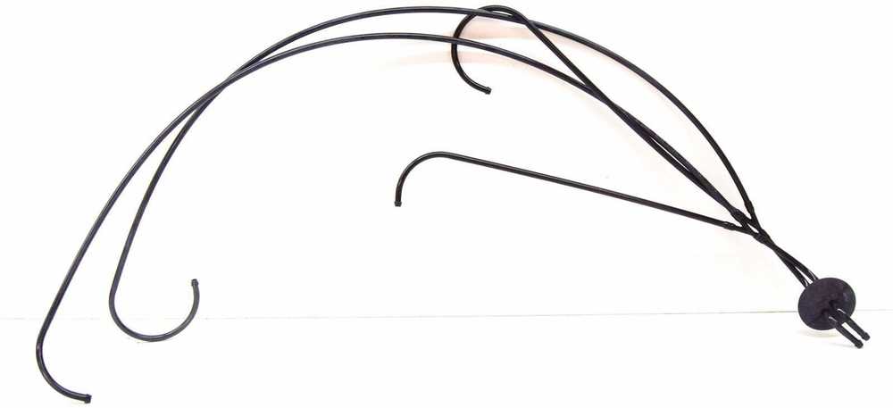 Originalus BMW E38 sedano priekinio stiklo plovimo žarna OEM 61668372200