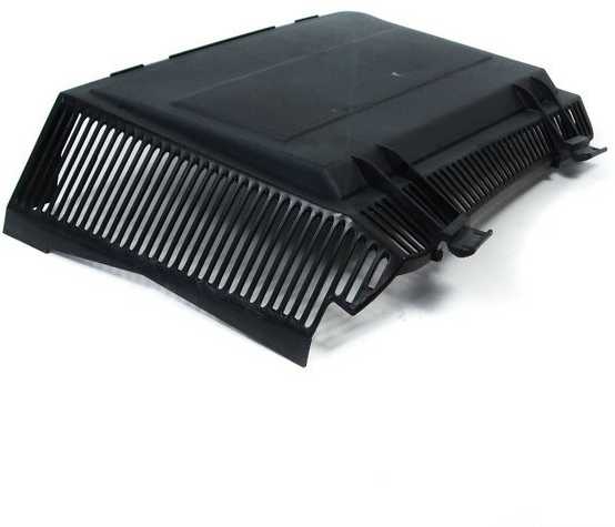 Originalus BMW E39 kabinos oro kanalo mikrofiltras dangtis kairėje OEM 64318379627