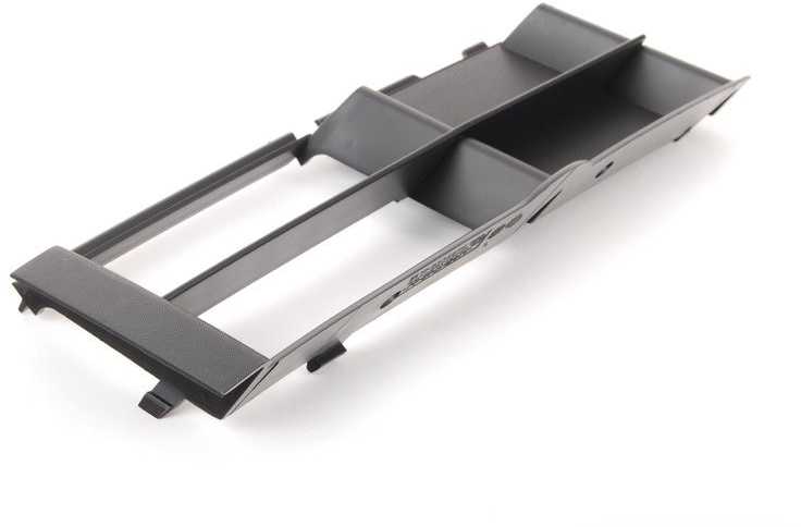 Originalus BMW E39 Sedanas Universalus Priekinis Bamperio Tinklelis Kairysis OEM 51118235674