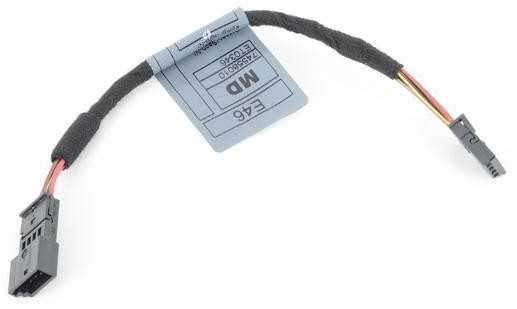 ORIGINALUS BMW E46 Cabrio Adapteris Lead Radijo Vagystės Signalizacija OEM 61126944874