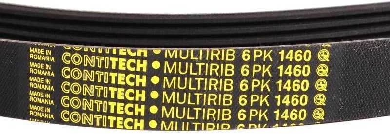 Originalus BMW E46 E85 E86 E90 E90N E92 V formos diržas 6PK X 1460 OEM 11287837898