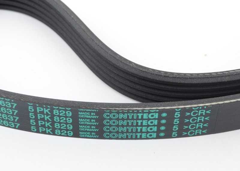 Originalus BMW E46 E85 E86 Z3 kabrioletas V formos juosta 5PK X 829 OEM 11287830946