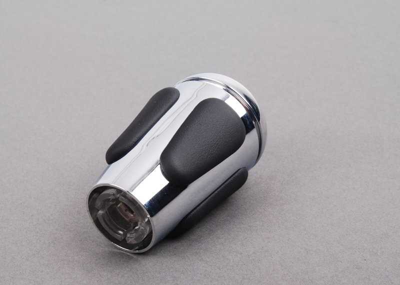 Originalus BMW E46 kabrioletas kupė pavarų perjungimo odinis mygtukas OEM 25162282210