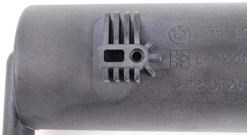 Originalus BMW E46 kupė universalus sedanas degalų garų dulkių filtras OEM 16136757522
