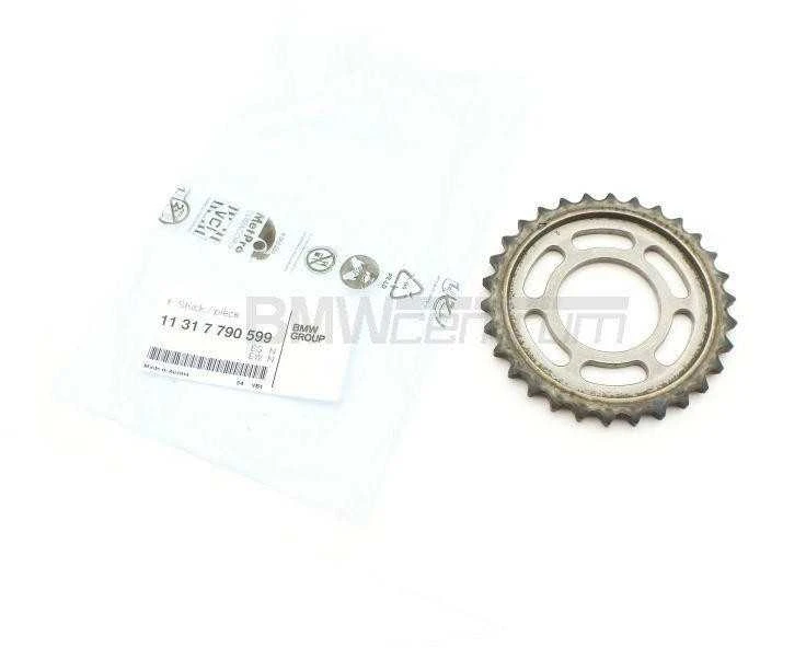 Originalus BMW E60 E60N E61 E61N E63N E64N E65 alkūninio veleno pavarų ratas OEM 11317790599
