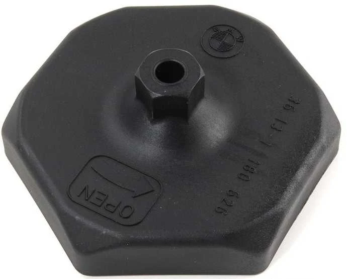 Originalus BMW E60 E60N E61 žibintų plovimo dangtelis, paruoštas dažymui, kairysis, OEM 51117111741