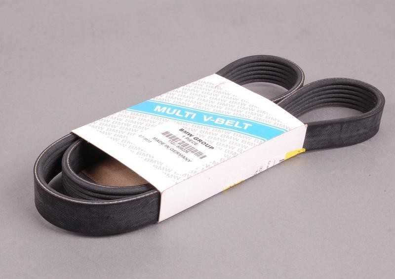 Originalus BMW E60 E61N E63 E64 V formos diržas 6PK X 1432 OEM 11287838226
