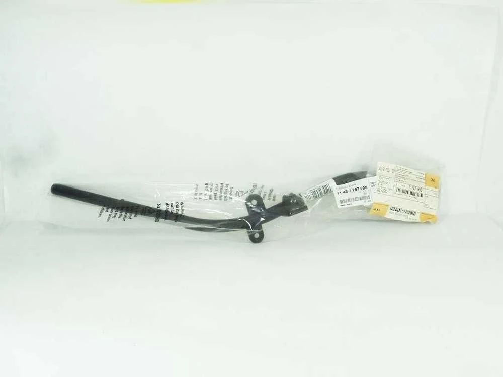 Originalus BMW E60N E61N E81 E82 variklio alyvos dipstiko vadovas vamzdis OEM 11437797998