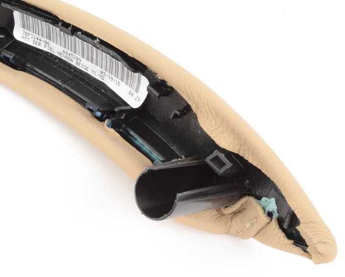 Originalus BMW E70 E70N E71 E72 durų rankenos odos apdaila dešinė OEM 51416970168