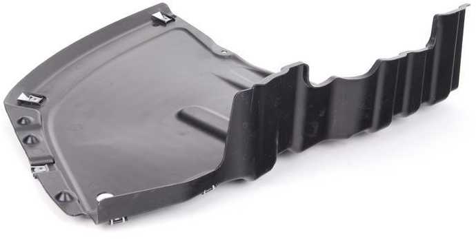 Originalus BMW E82 E88 kabrioletų dugno dangčio padengimas OEM 51757166258