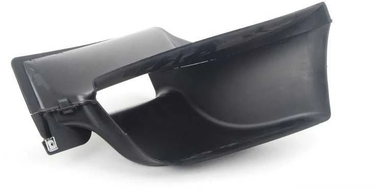 Originalus BMW E82 M kupė variklio alyvos aušintuvo oro kanalas priekyje DEŠINĖ OEM 51748051606