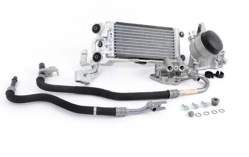 Originalus BMW E84 E90 E91 E92 E93 X1 variklio alyvos aušintuvas OEM 17227521376