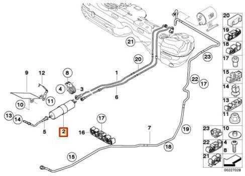 Originalus BMW E84 F20 F20N F30 F45 5 durų sedanas kuro filtras OEM 16127451424
