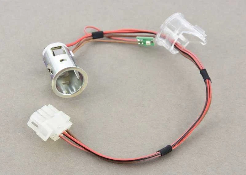 Originalus BMW E90N E91N E92 cigarečių degiklio lizdas su LED OEM 61349221620