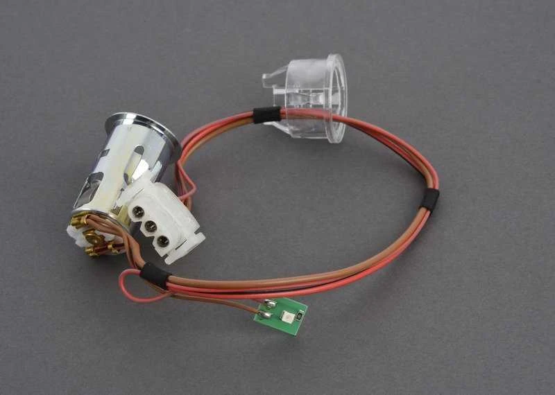 Originalus BMW E90N E91N E92 cigarečių degiklio lizdas su LED OEM 61349221620