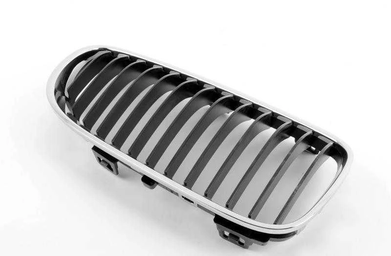 Originalus BMW E92N priekinis radiatoriaus inksto chromo groteles N/S OEM 51137254967