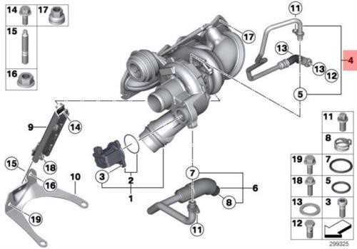 Originalus BMW F20 F20N F21 Tepimo Turbo įkroviklio Alyvos Vamzdis OEM 11427608123