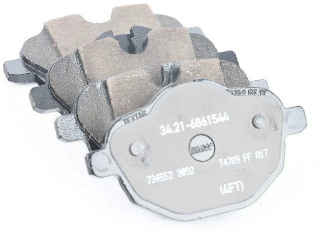 Originalus BMW Hybrid 5 F10 F18 stabdžių trinkelių rinkinys su stabdžių trinkelių jutikliu 34212449289