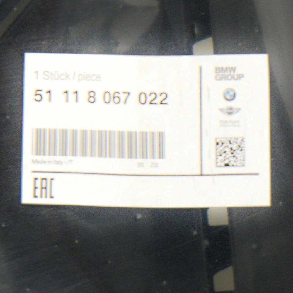 Originalus BMW M2 F87 kupė priekinis dešinysis buferis 51118067022