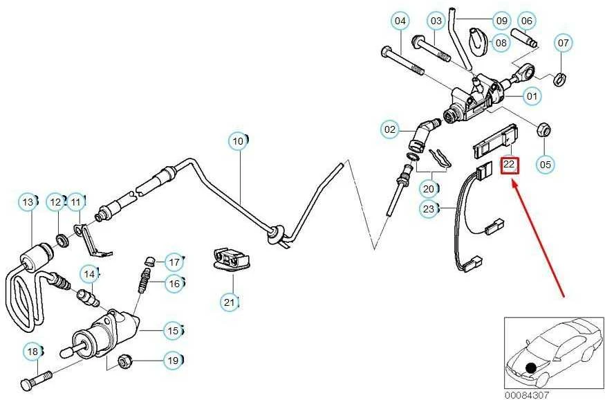 Originalus BMW MINI M3 M6 X1 X3 X5 Z4 kupė modulis sankabos jungiklis 35426876898