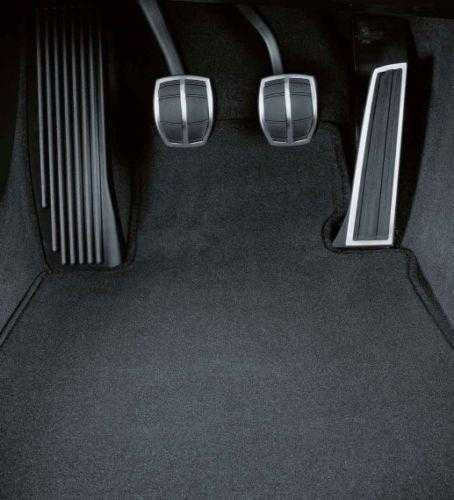 ORIGINALUS BMW T E93 3 Serijos Priešais Automobilio Grindų Kilimėlių Rinkinys Velūras Juodas RHD 7316618