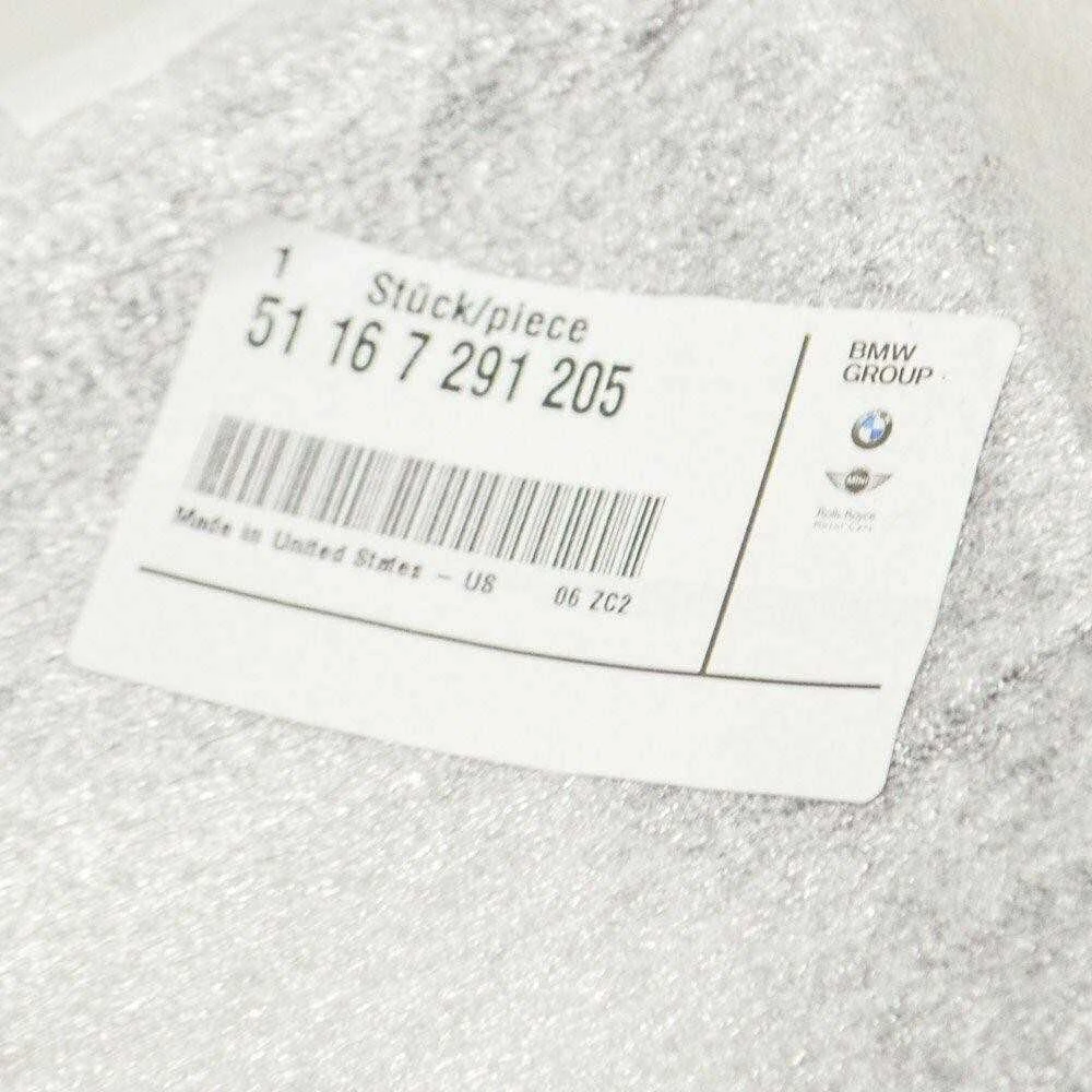 Originalus BMW X3 X4 M X5 X6 F15 F16 F25 atraminis žiedas juodas kairėje 51167291205