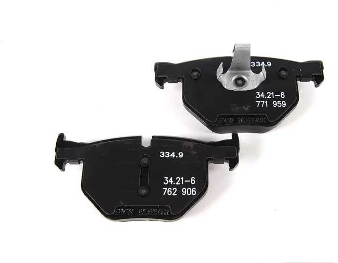 Originalūs BMW X5 E70 X6 E71 F10 F11 galiniai stabdžių trinkelių rinkinys OEM 34216776937