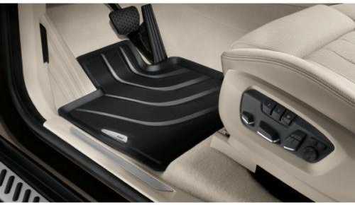 Originalūs BMW X6 F16 X5 F15 guminiai kilimėliai priekyje 51472458439