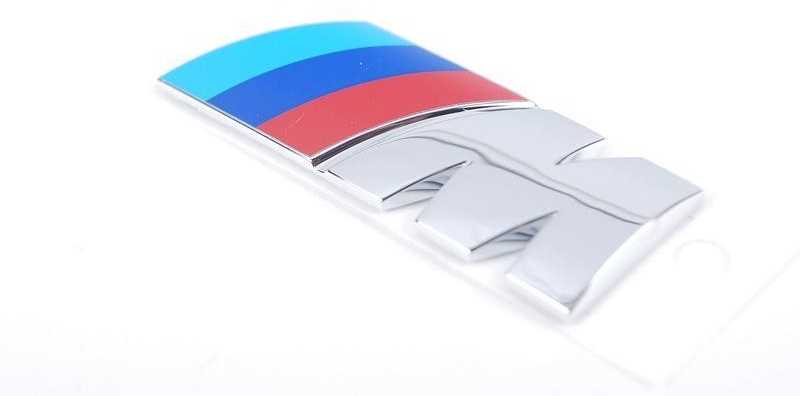 Originalus BMW Z3 kupė priekinis sparnas M Performance ženklelis logotipas OEM 51147892003