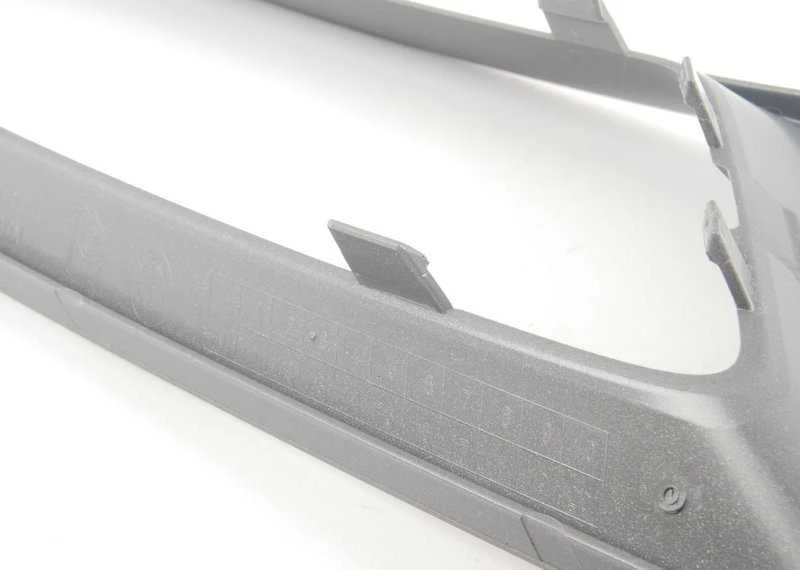 Originalus BMW Z4 E89 kabrioletas juodas sidabro apdaila groteles kairė OEM 51117203847