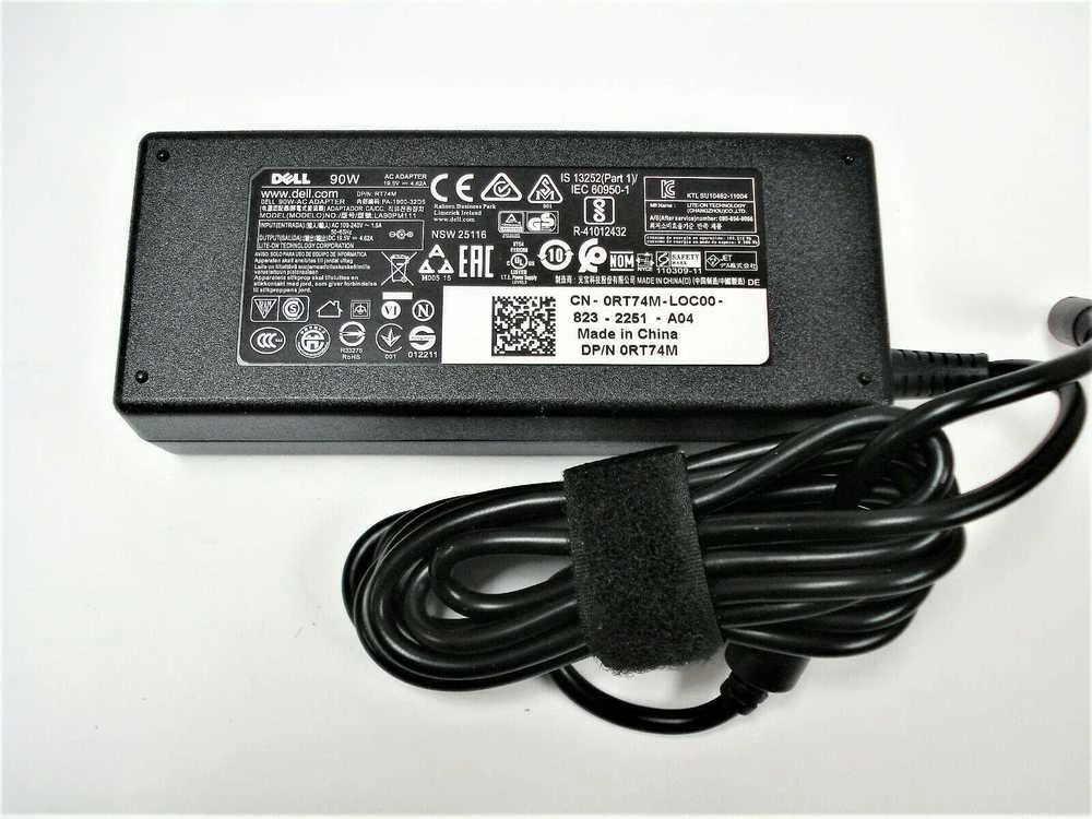 "Dell" kintamosios srovės adapteris 90W 4,62A 4,5 mm originalus