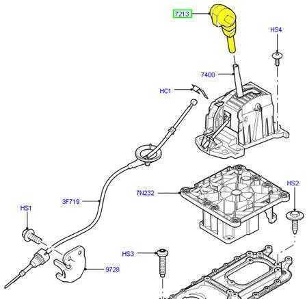 ORIGINALUS LAND ROVER MYGTUKAS PAVARŲ VALDYMO SVERTAS LR3 UCK000091WWE NAUJAS