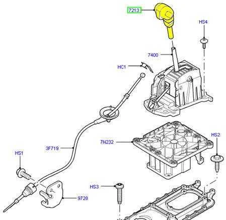 ORIGINALUS LAND ROVER MYGTUKAS PAVARŲ VALDYMO SVERTAS LR3 UCK000091WWE NAUJAS