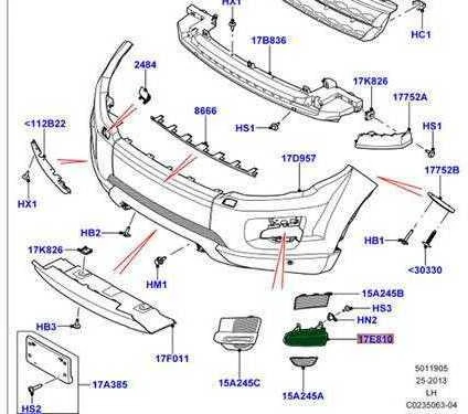 ORIGINALUS LAND ROVER RŪKO ŽIBINTO DANGTELIS RANGE ROVER EVOQUE KAIRĖS PUSĖS NAUJAS LR026550