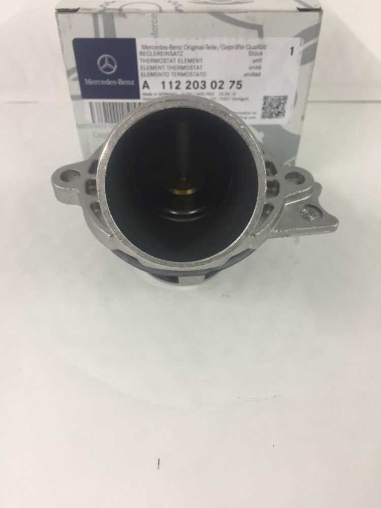 Originalus Mercedes-Benz OM112 OM113 variklio aušinimo termostatas A1122030275 NAUJAS