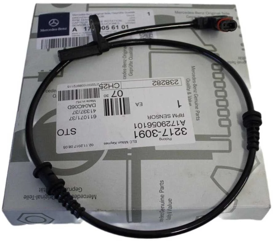 Originalus "Mercedes-Benz" R172 SLK SLC priekinis ABS greičio jutiklis A1729056101 NAUJAS